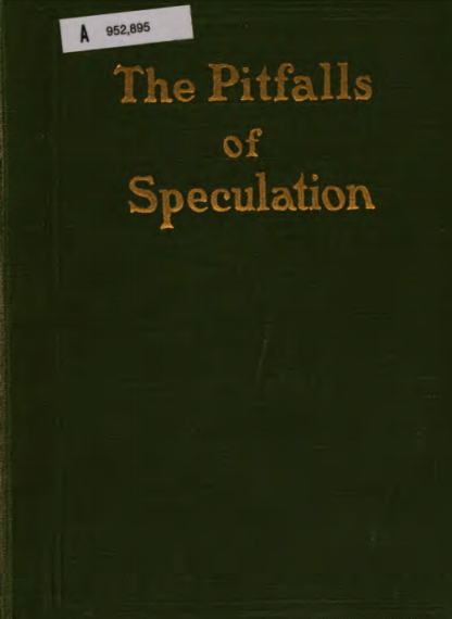 The pitfalls of speculation