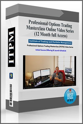 Itpm – Professional Options Trading Masterclass POTM Online Video Series Month full Access