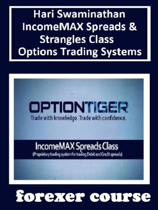 Hari Swaminathan – IncomeMAX Spreads Strangles Class – Options Trading Systems