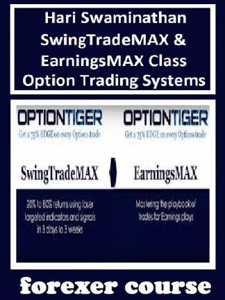 Hari Swaminathan – SwingTradeMAX EarningsMAX Class – Option Trading Systems