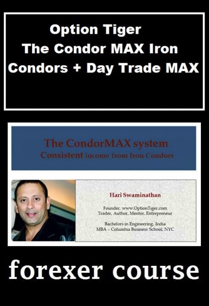 Option Tiger – The Condor MAX Iron Condors Day Trade MAX