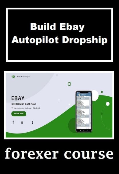 Build Ebay Autopilot Dropship